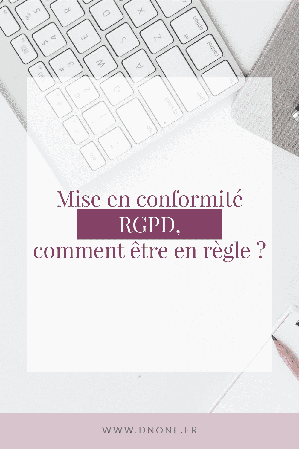 Épingle Pinterest mise en conformité RGPD