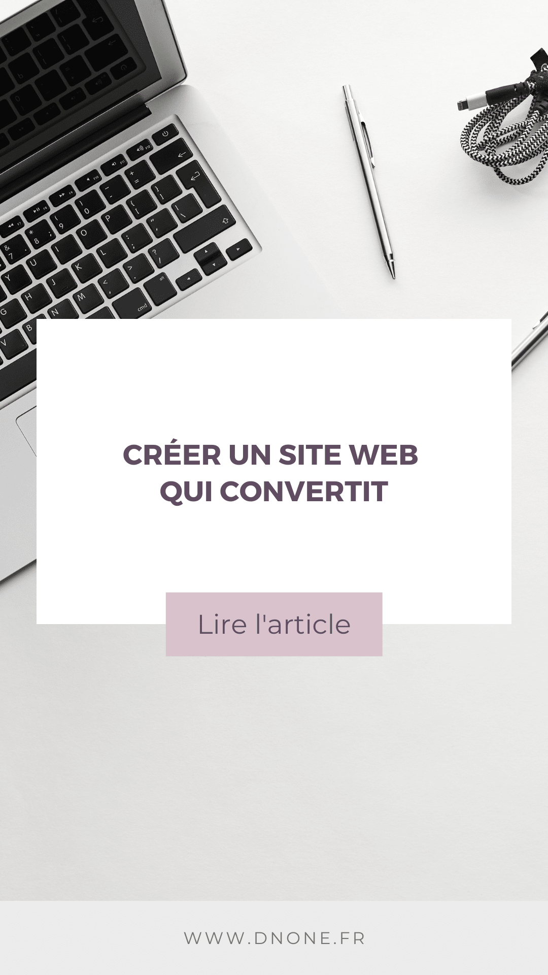 Épingle Pinterest Créer un site web qui convertit