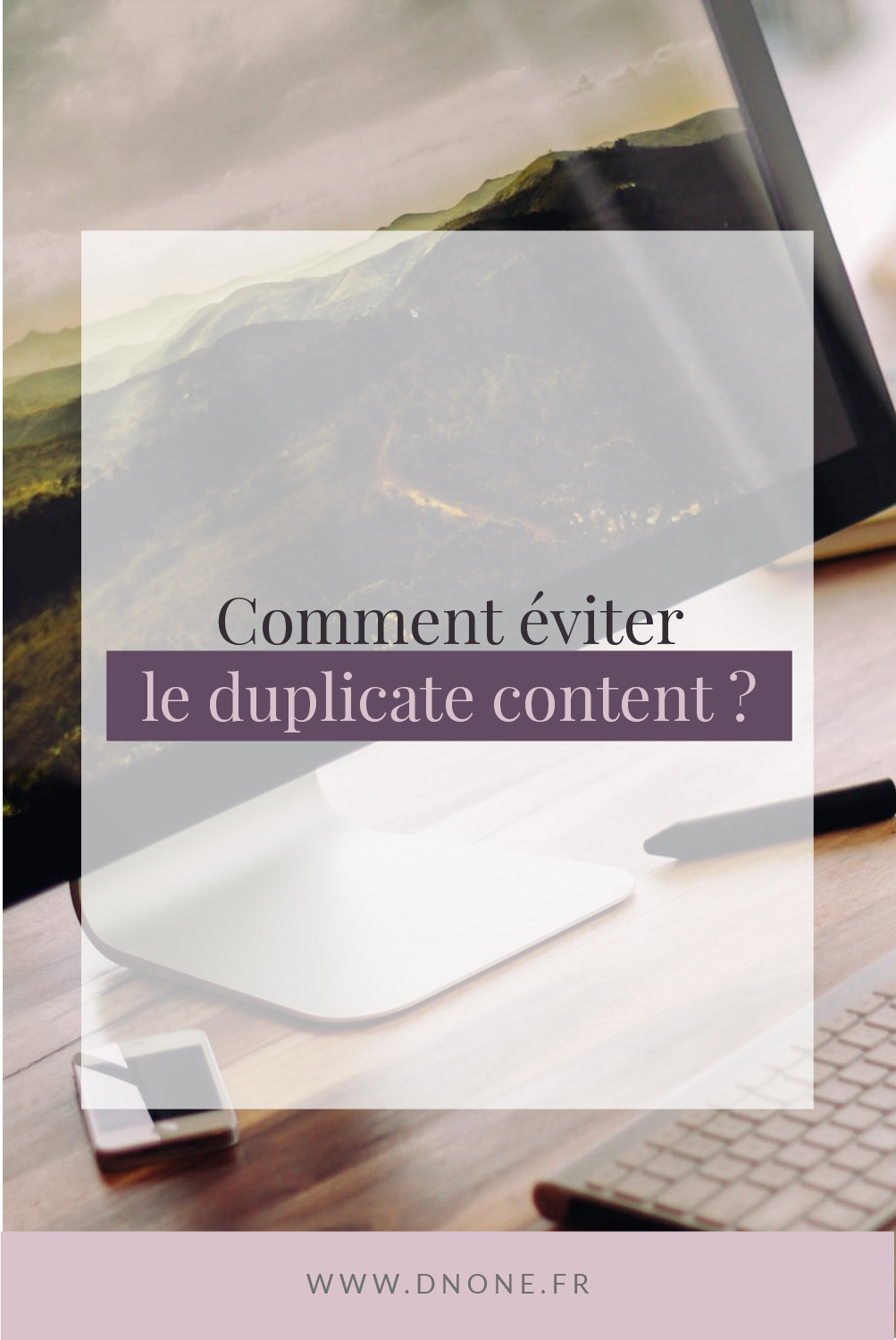 Épingle Pinterest duplicate content