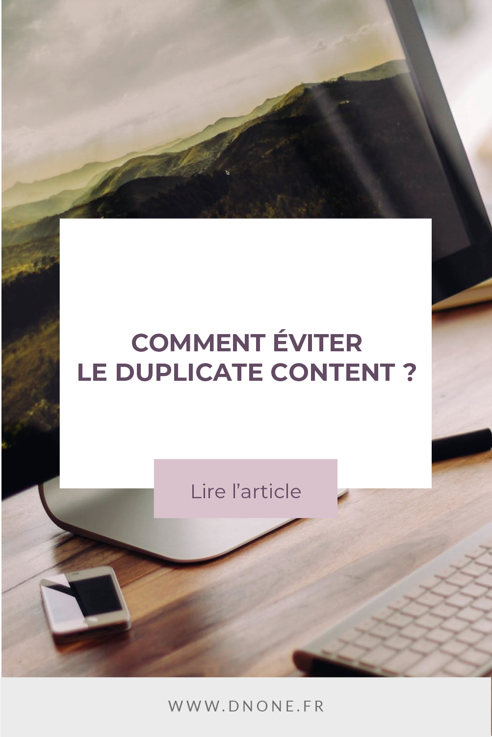 Épingle Pinterest duplicate content