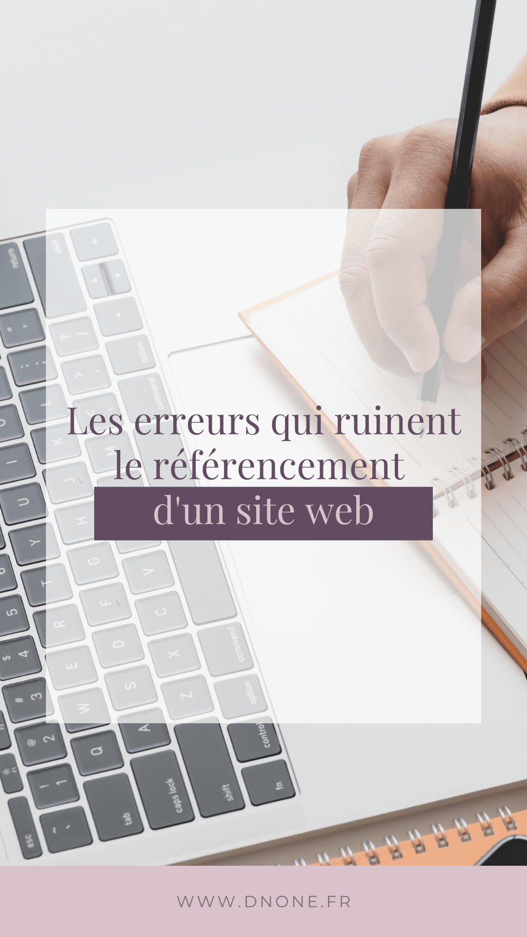 Épingle Pinterest Les erreurs qui ruinent le référencement d'un site web