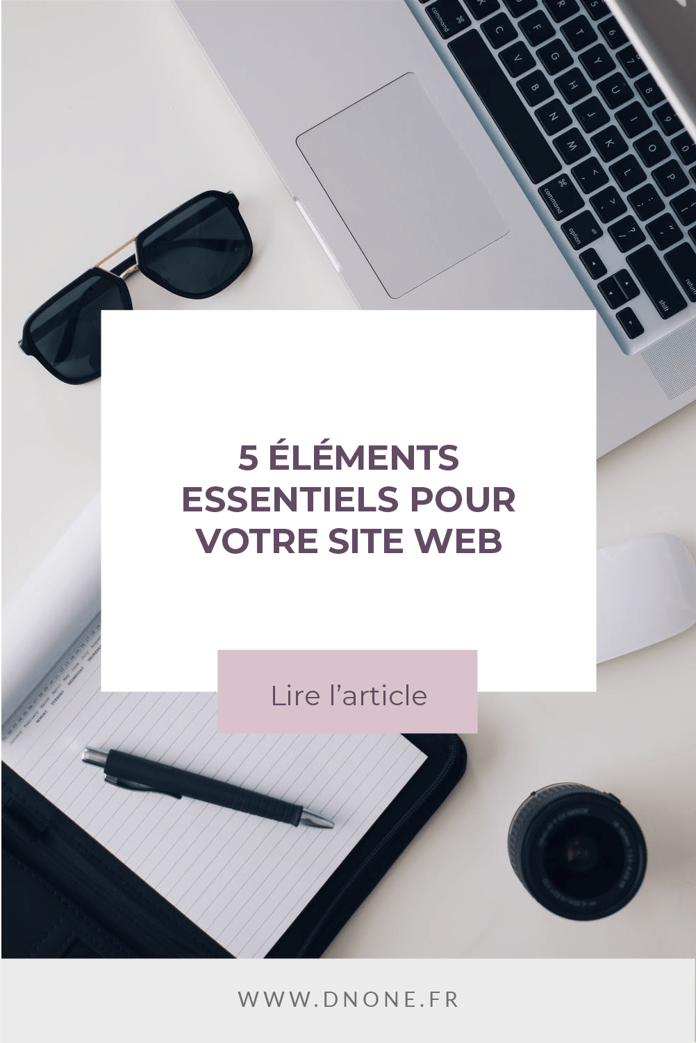 Épingle Pinterest 5 éléments essentiels pour votre site web