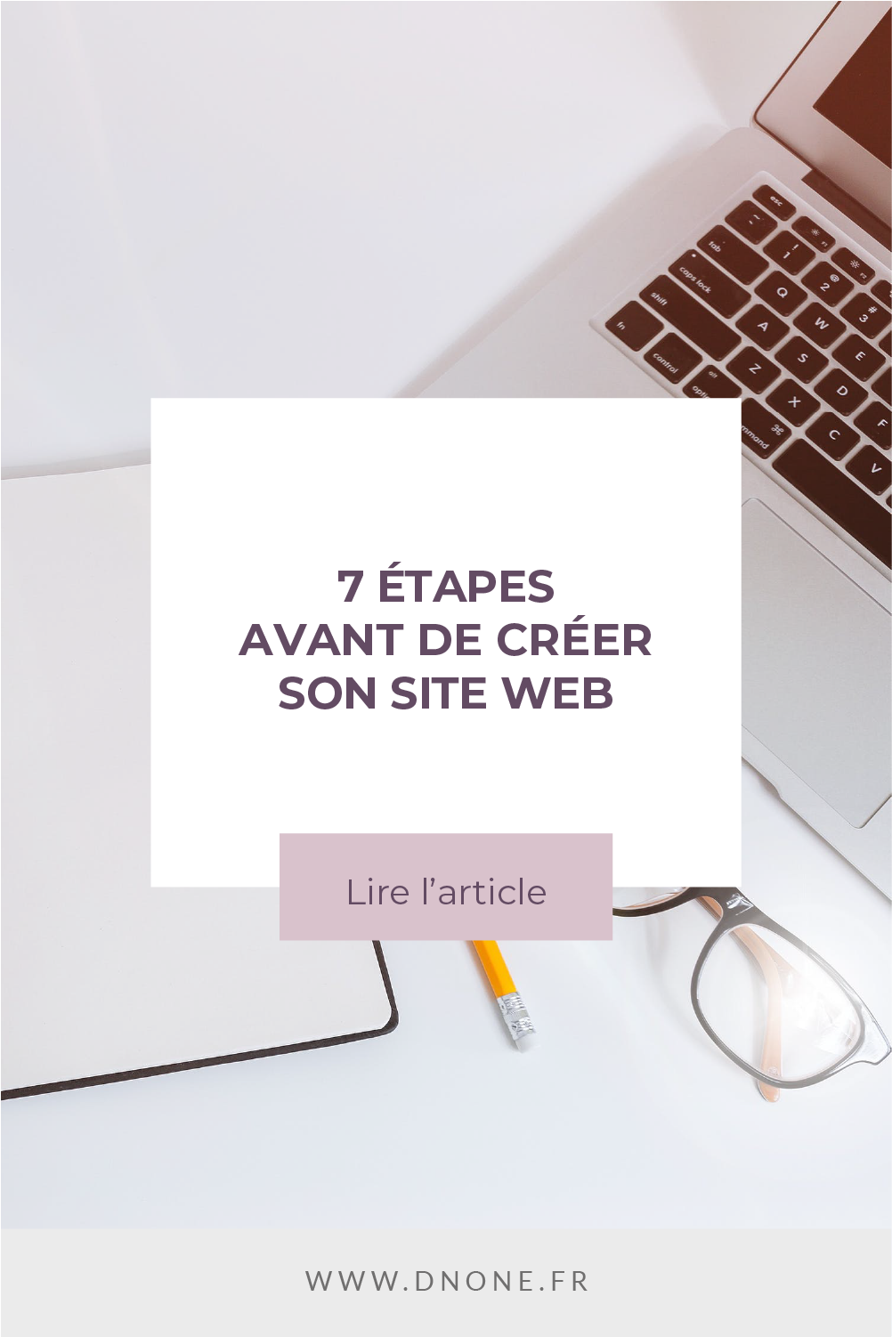 Épingle Pinterest 7 étapes avant de créer son site web
