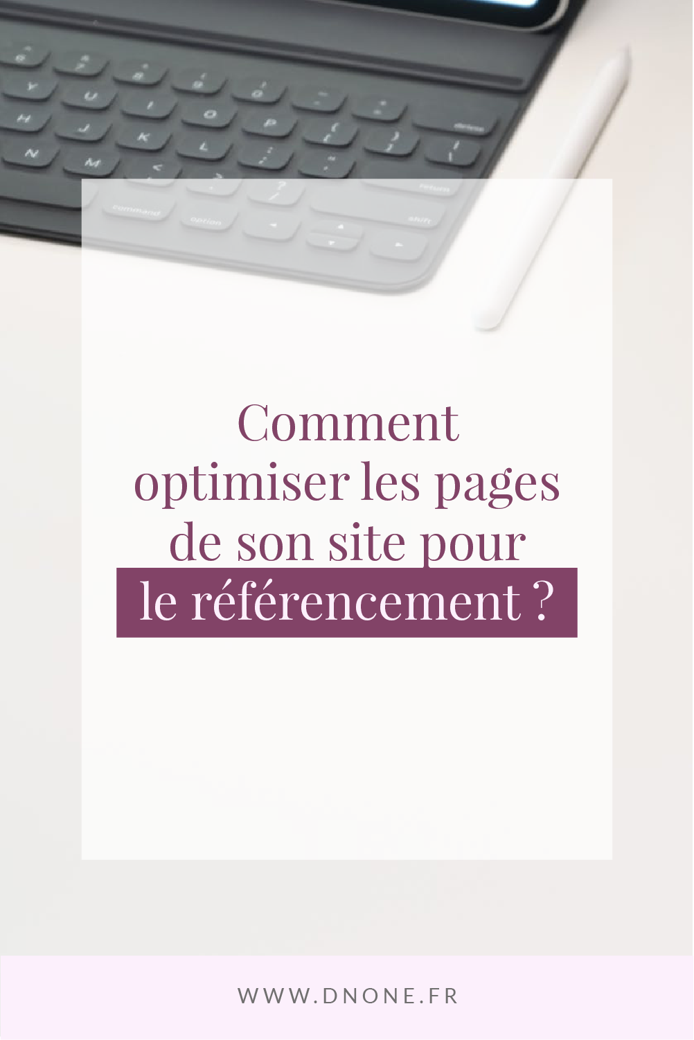 Épingle Pinterest optimiser pages site seo