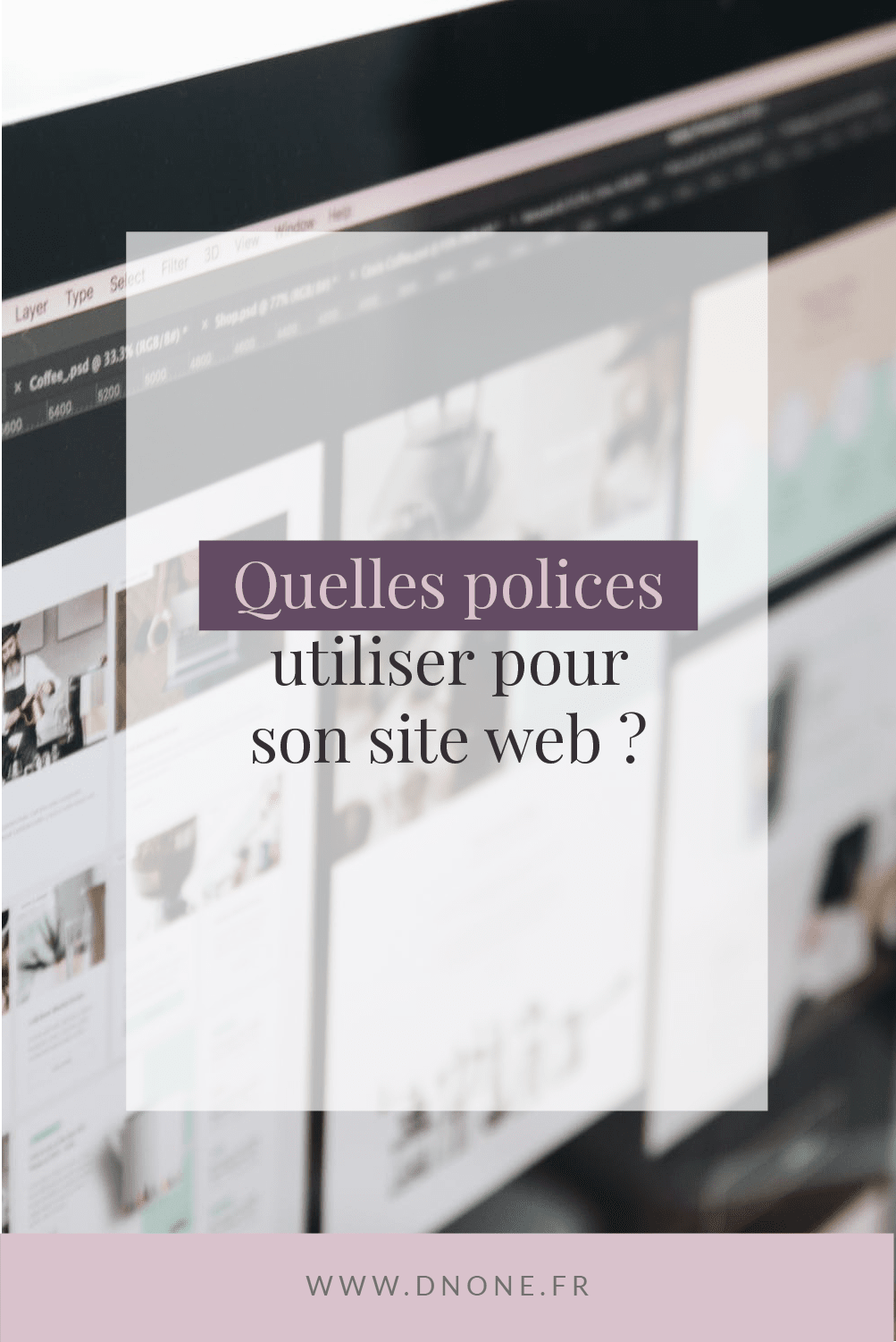 Épingle Pinterest Quelles typographies utiliser pour son site ?