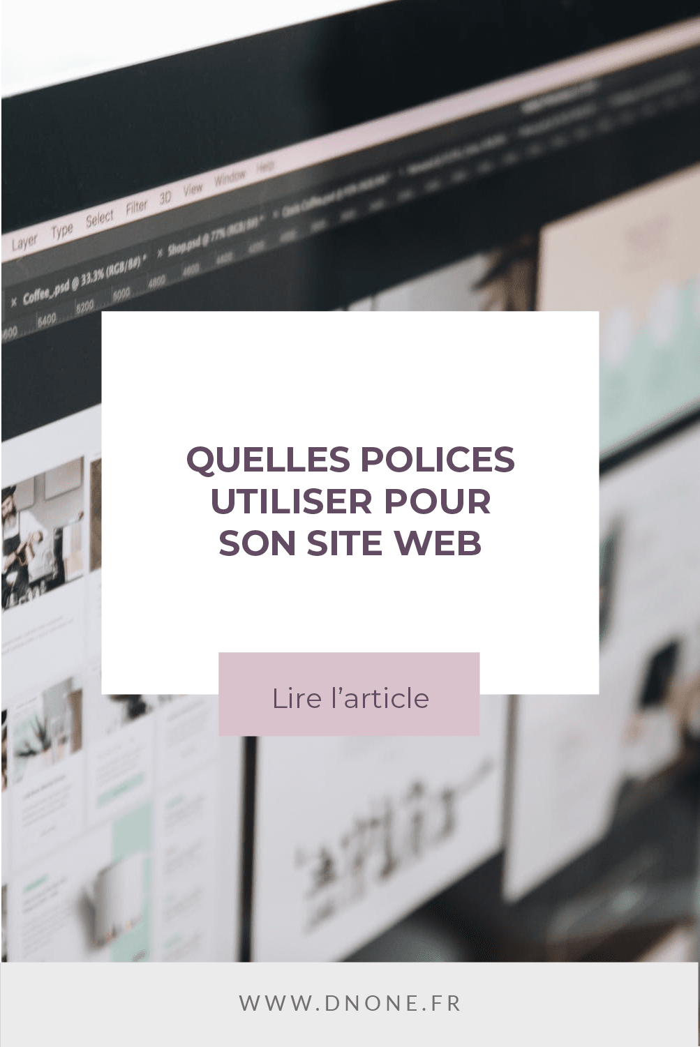 Épingle Pinterest Quelles typographies utiliser pour son site ?
