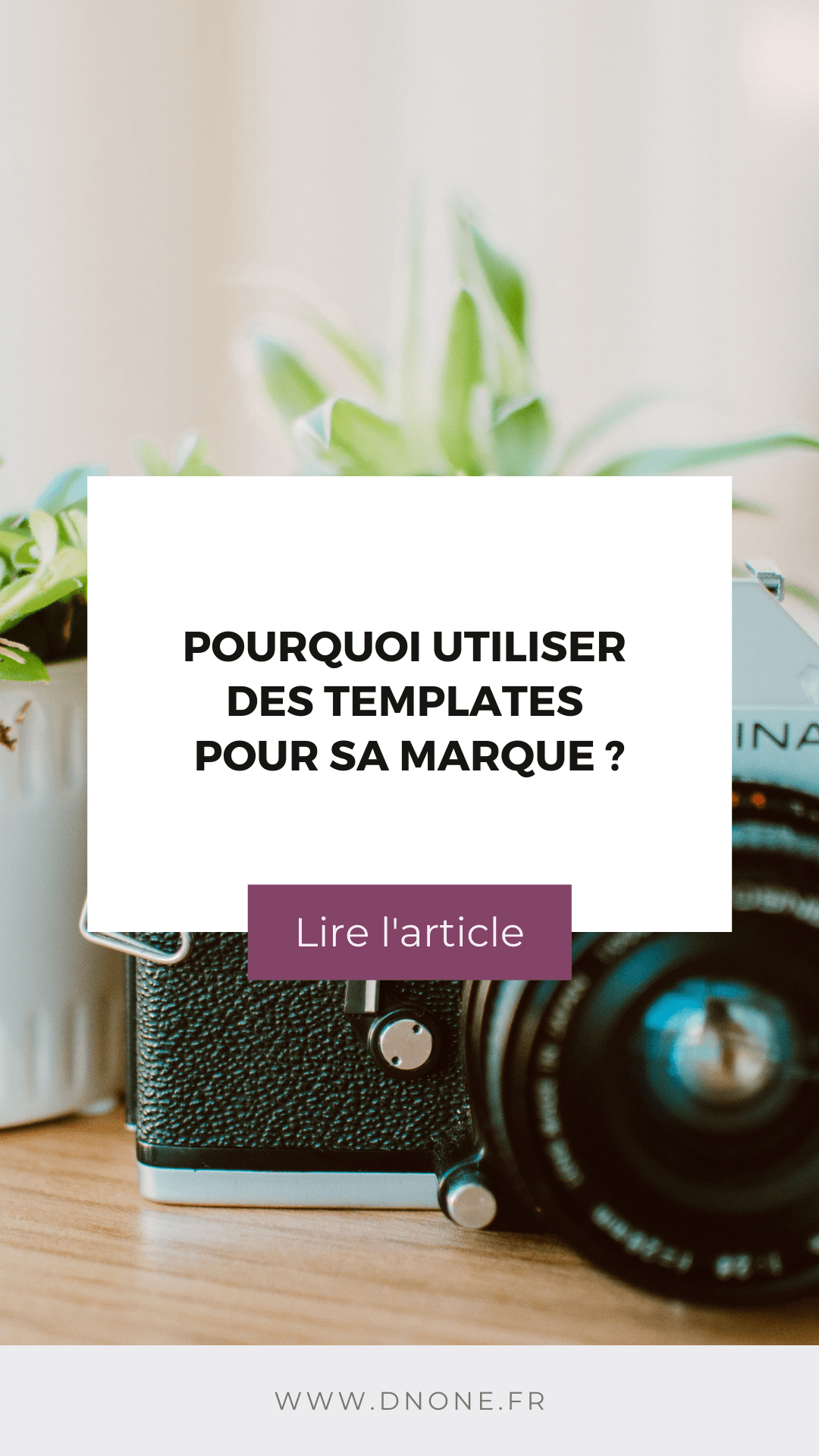 Épingle Pinterest Pourquoi utiliser des templates pour sa marque ?