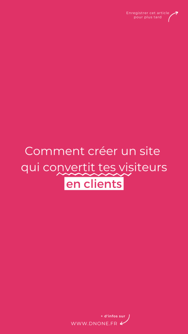 Créer un site web qui convertit les visiteurs en clients