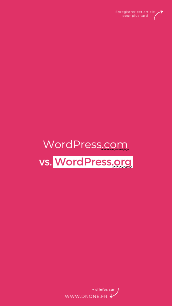 WordPress.com vs. WordPress.org